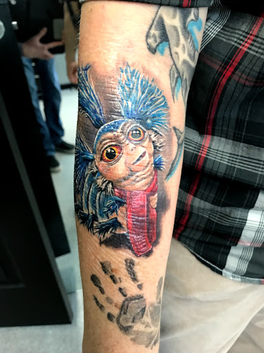 Explore rocky mountain tattoo ideas, creative tattoo ideas in Easley, available at Amber Island Tattoo