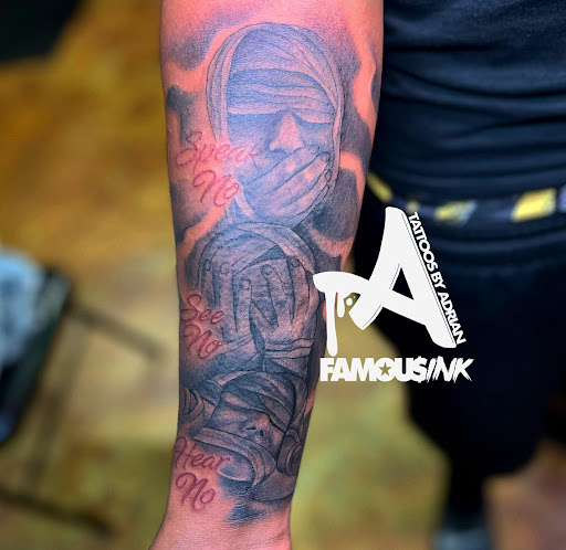 Explore faith based tattoo ideas, creative tattoo ideas in Hammond, available at Famous Ink, Inc.