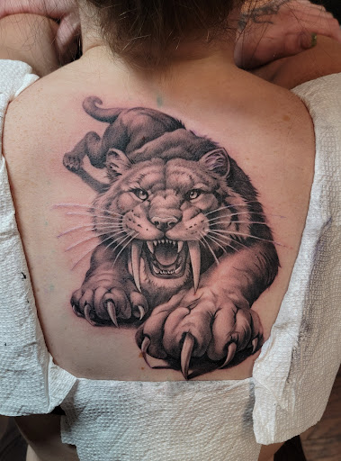 Explore traveler tattoo ideas, creative tattoo ideas in Worcester, available at The Hidden Gem Private Tattoo Studio