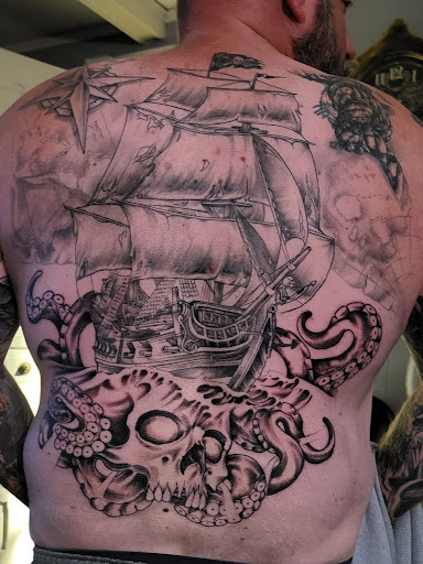 Explore cute halloween tattoo ideas, creative tattoo ideas in Newark, available at Dark Woods Tattoo Studio