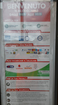 Autogrill Turchino Est à Mele carte