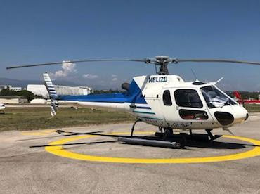 heli2b à Calvi
