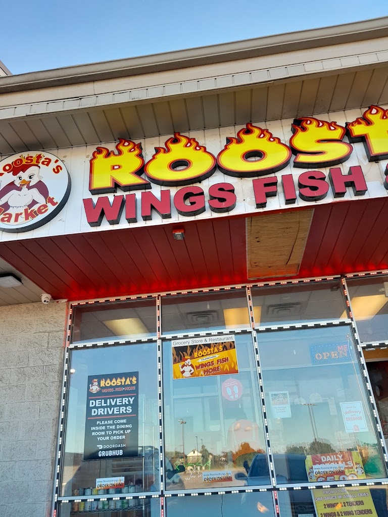 Roosta's Wings, Fish & More & Grocery Store Marketplace 46407