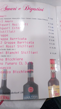 Le Corti Cafè à Castellammare del Golfo carte