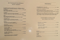 Menu du ALLERIA à Locorotondo