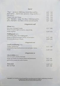 Menu du château de Blutenburg à Munich