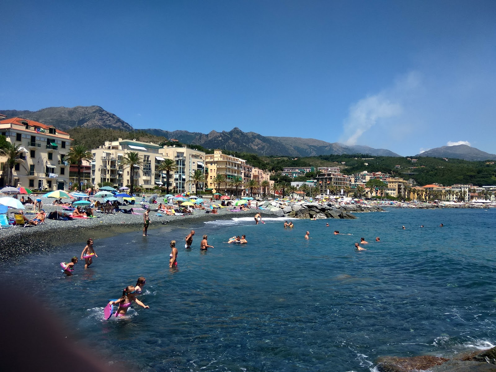 Foto van Spiaggia Libera Carretta Cogoleto voorzieningenruimte