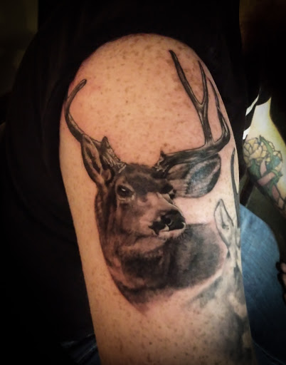 Explore marriage ring tattoo ideas, creative tattoo ideas in Lander, available at Blackblood Tattoo and Piercing