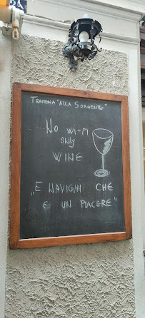 Restaurant de fruits de mer Alla Sorgente à Trieste - menu / carte