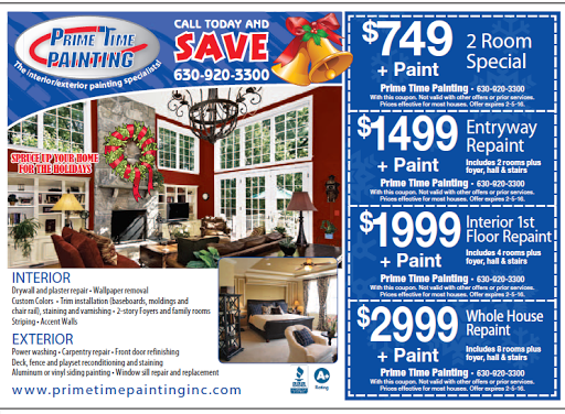 Painter «Prime Time Painting, Inc.», reviews and photos, 1830 Wallace Ave, St Charles, IL 60174, USA