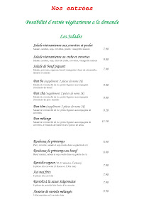 Restaurant vietnamien Le Phénix de Saïgon à Salon-de-Provence - menu / carte