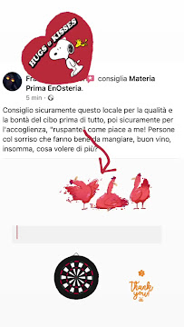 Carte du Materia Prima EnOsteria à Villa Aiola