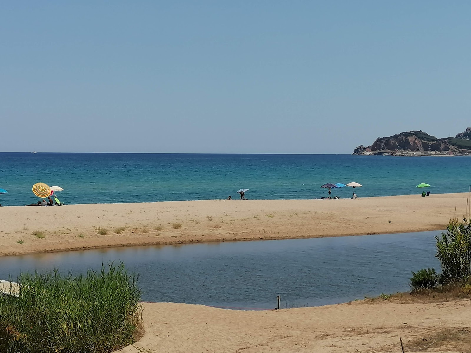 Valokuva Spiaggia di Iscrixeddaista. - suosittu paikka rentoutumisen tuntijoille