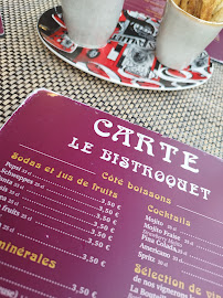 Restaurant Le Bistroquet à Torreilles - menu / carte