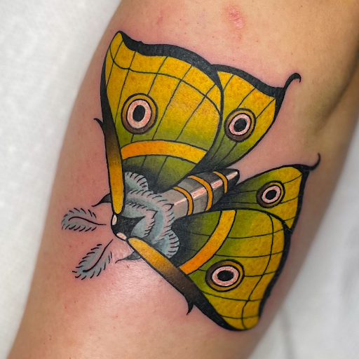 Explore arm tattoo ideas with meaning, creative tattoo ideas in Senoia, available at Messenger Tattoo Studio