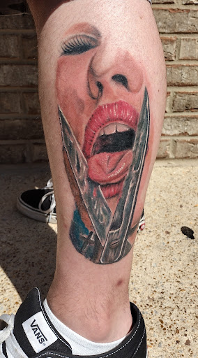 Explore back of the ear tattoo ideas, creative tattoo ideas in Savannah, available at Black Lotus Tattoo and Piercing