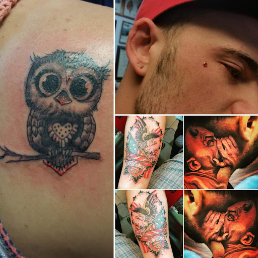 Explore wrist scar tattoo ideas, creative tattoo ideas in Elko, available at Custom Tattoos and Body Piercing Studio