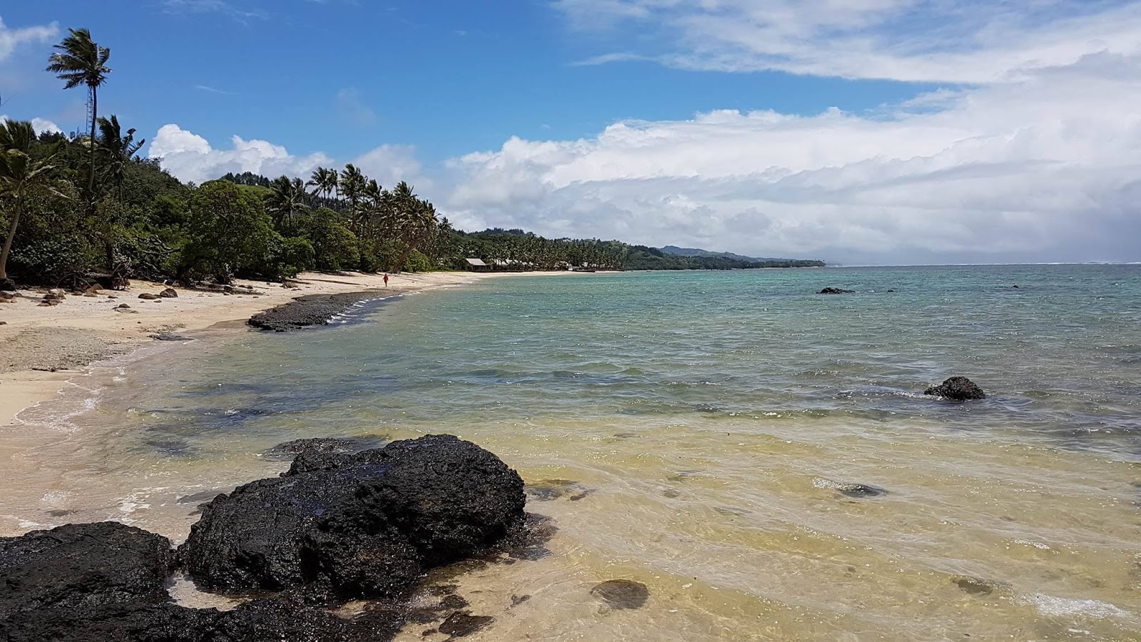 Foto av Fiji Hideaway Beach hotellområde