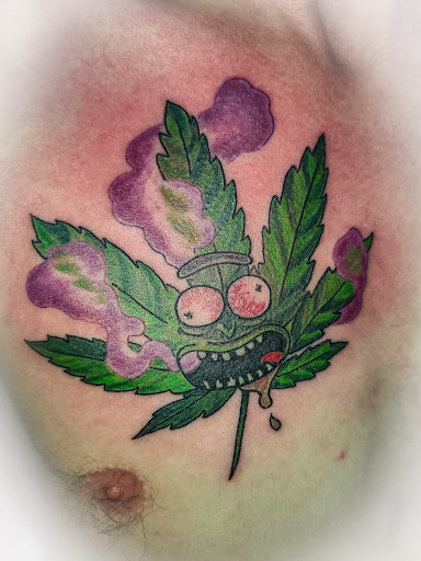 Explore butterfly tattoo placement ideas, creative tattoo ideas in Logansport, available at Fatt Matts Tatts