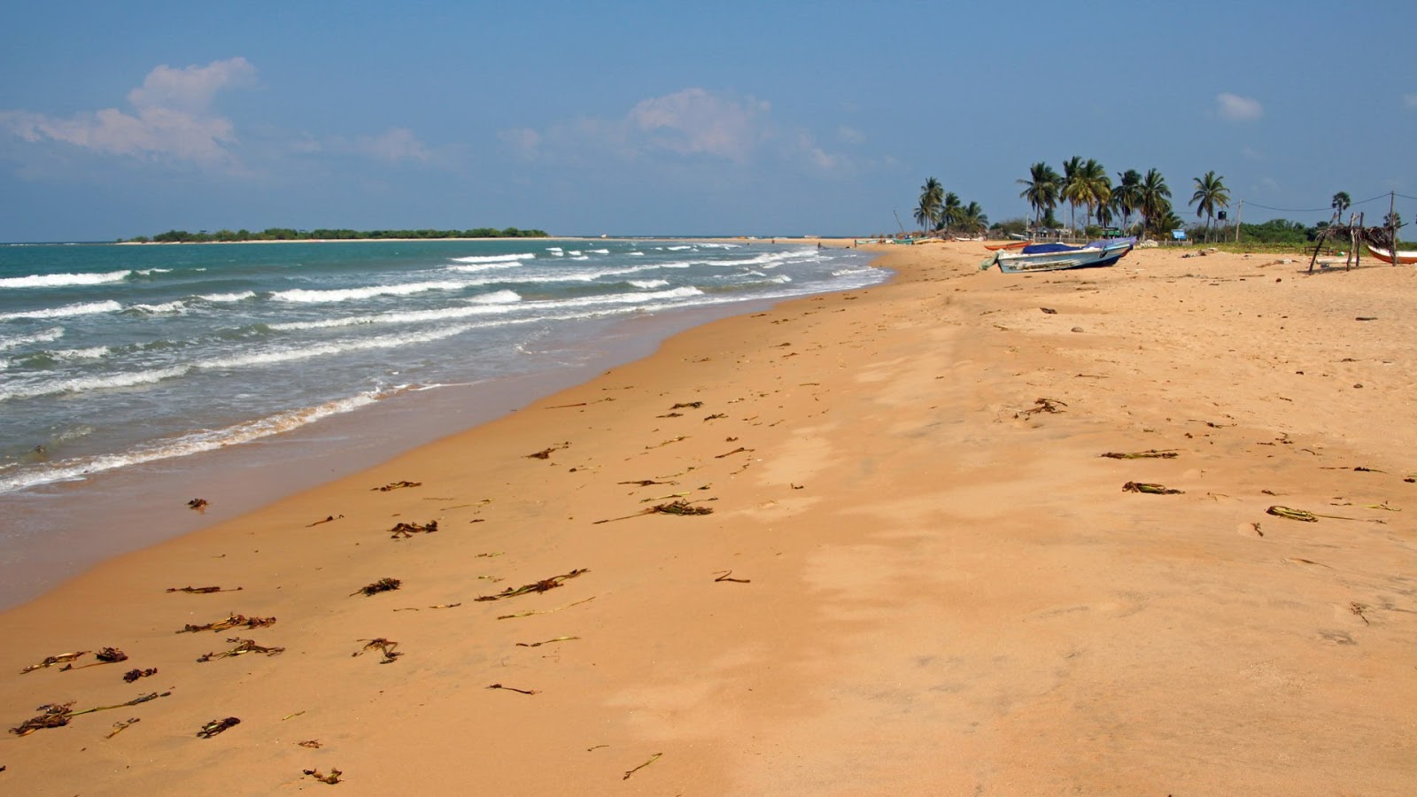 Foto de Sallathive com areia brilhante superfície