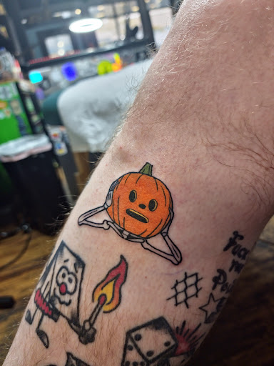 Explore family tattoo ideas for men, creative tattoo ideas in Seattle, available at Jackson Street Tattoo Company