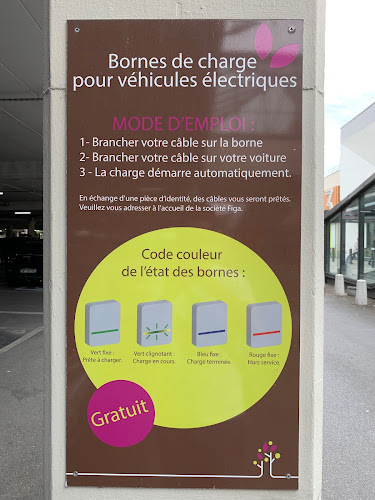 Borne de recharge de véhicules électriques Carrefour Charging Station Chennevières-sur-Marne