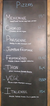 Menu du O'D15 à Sainte-Anastasie-sur-Issole