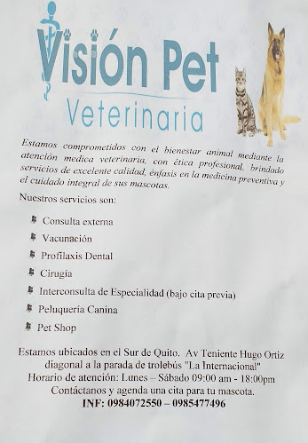 Comentarios y opiniones de Vision Pet Veterinaria