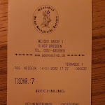 Photo n°1 de l'avis de Sascha.e fait le 16/01/2022 à 17:24 sur le  Gänsedieb à Dresden