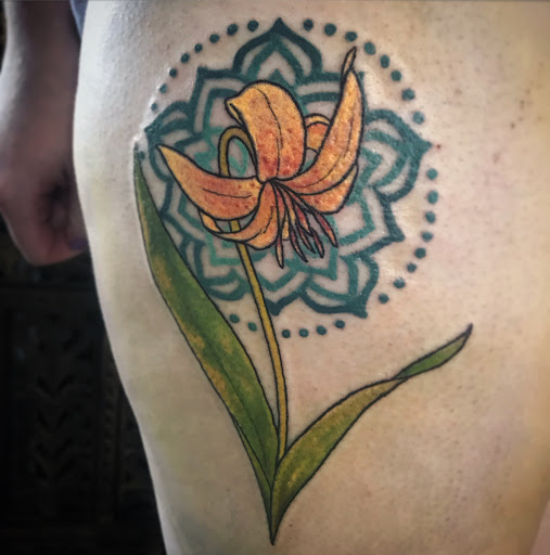 Explore baphomet tattoo ideas, creative tattoo ideas in Tecumseh, available at Lucid Tattoo Gallery