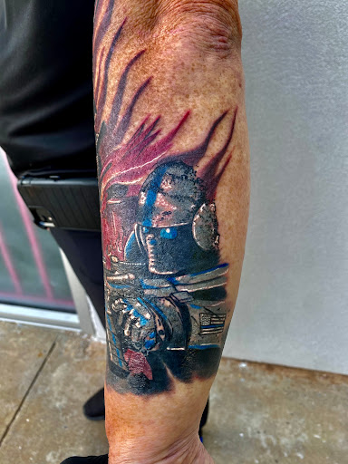 Explore chicano neck tattoo ideas, creative tattoo ideas in Conroe, available at Nicoles Tattoos and Piercings