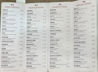 Pizzeria Pavia à Naples menu