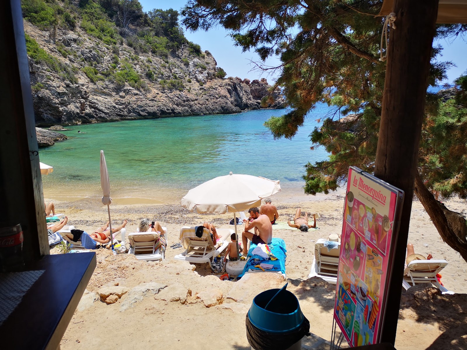 Photo of Cala Olivera with partly clean level of cleanliness