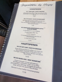 Menu / carte de Hanoi Deli Kurfürstendamm à Berlin