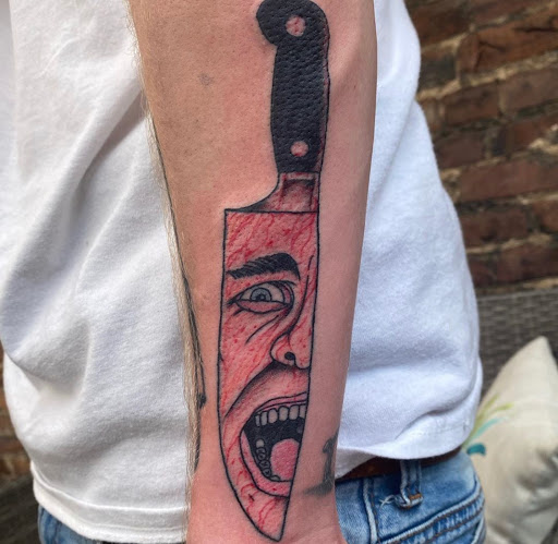 Explore full arm tattoo ideas, creative tattoo ideas in Pittsburgh, available at Pittsburgh Tattoo Company