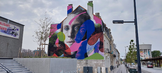 Street Art Calais Visage Kogaone