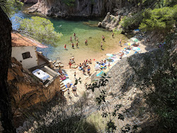Photo de Cala d'Aigua Xelida avec un niveau de propreté de très propre