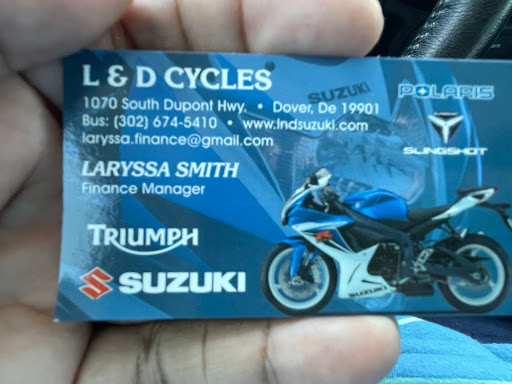 Motorcycle Dealer «L&D Cycles», reviews and photos, 1070 S Dupont Hwy, Dover, DE 19901, USA
