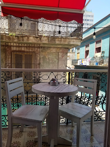 Summer terraces in Havana