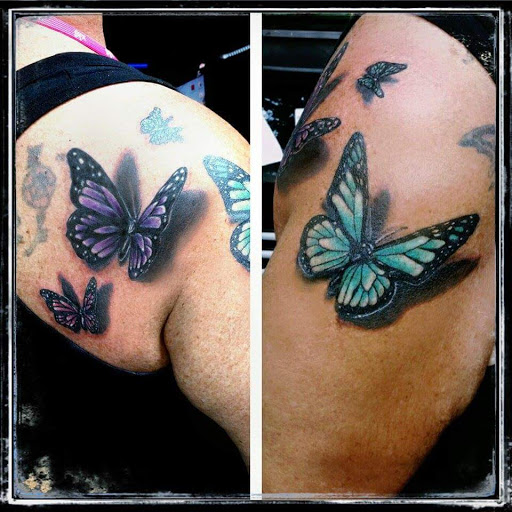 Explore nefertiti tattoo ideas, creative tattoo ideas in Beverly Hills, available at R-N-R Custom Tattoos