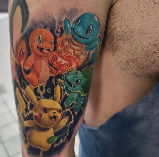 Explore tattoo music ideas, creative tattoo ideas in Fort Wayne, available at FullBloom Tattoos