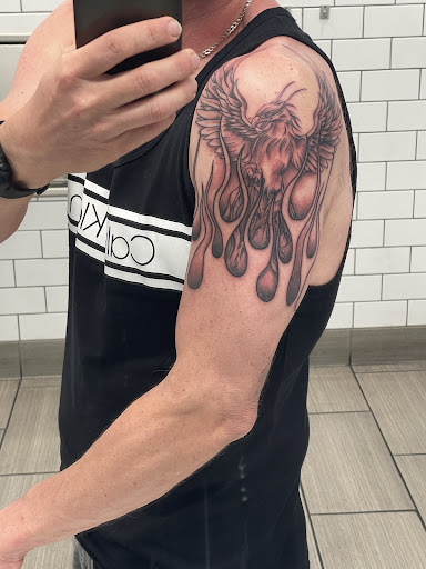 Explore couple ring finger tattoo ideas, creative tattoo ideas in Buckeye, available at Irie Art in Ink