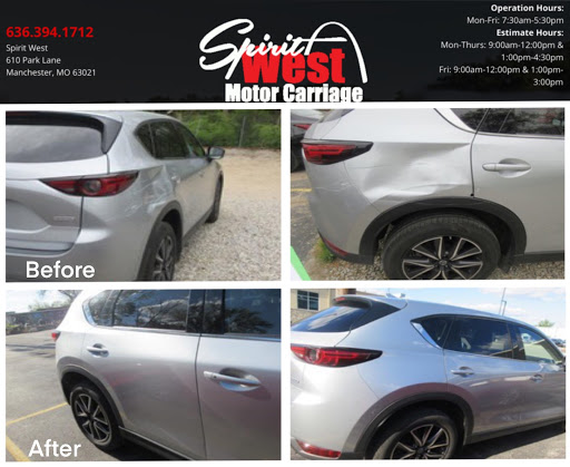 Auto Body Shop «Spirit West Motor Carriage», reviews and photos, 610 Park Ln, Ballwin, MO 63011, USA