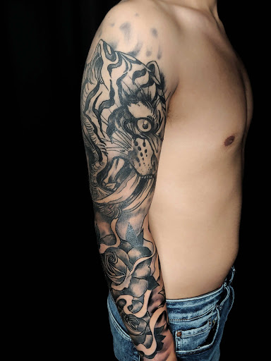 Explore letter r tattoo ideas, creative tattoo ideas in Gadsden, available at Sacred Art Tattoo Company