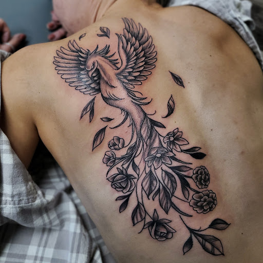 Explore joker and harley quinn tattoo ideas, creative tattoo ideas in Whitehall, available at Legion Tattoo Gallery