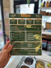 Restaurant latino-américain Mikuna Sentier à Paris - menu / carte
