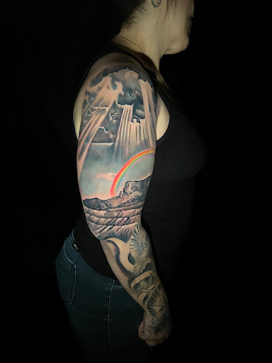 Explore female face tattoo ideas, creative tattoo ideas in Silver City, available at Independent Ink Tattoo