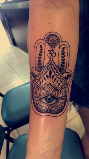 Explore tattoos behind ear ideas, creative tattoo ideas in Saint Petersburg, available at Buku Tattoo Studio