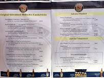 Wirtshaus Salvator à Bonn menu