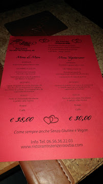 Restaurant italien Zenzero Ristorante Pizzeria Bar à Rome (la carte)